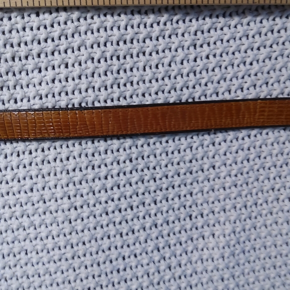 Vintage Diamond Croc?Lizard? Ratchet Buckel Belt main image 10